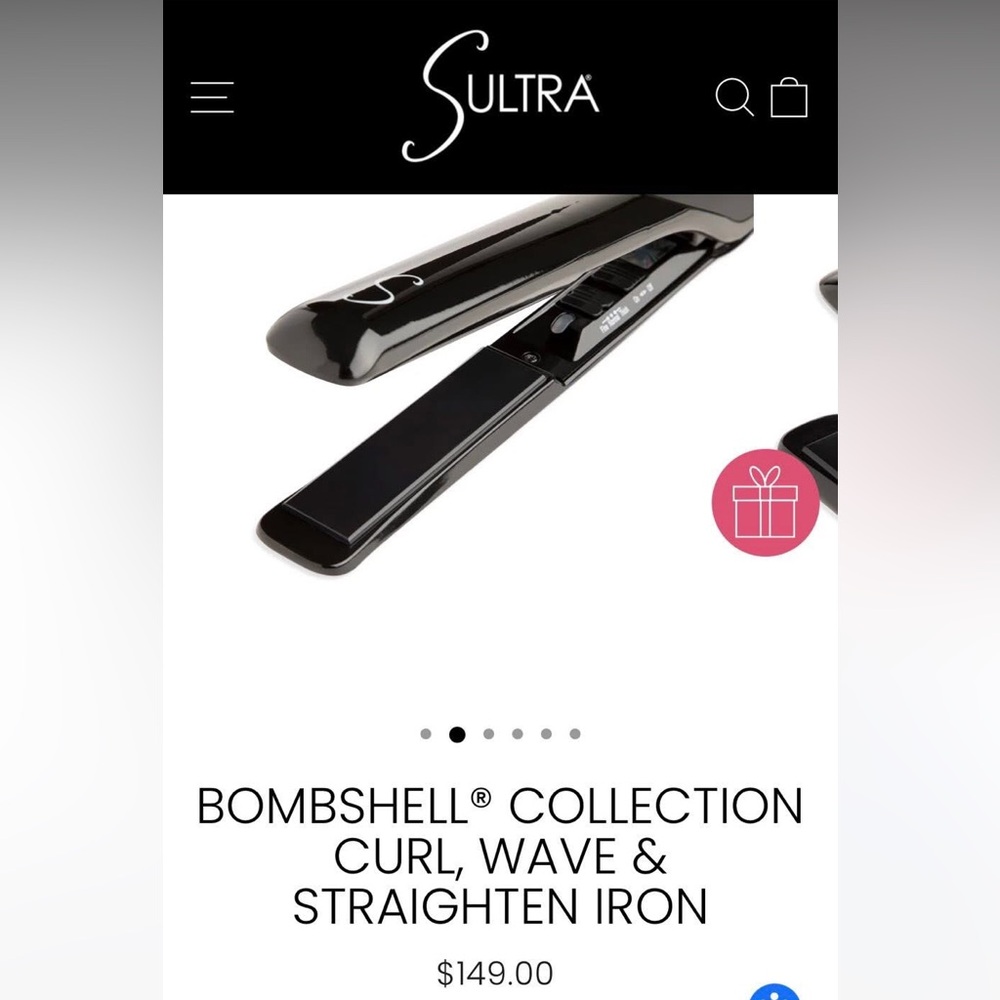 Sultra Bombshell Hair Iron